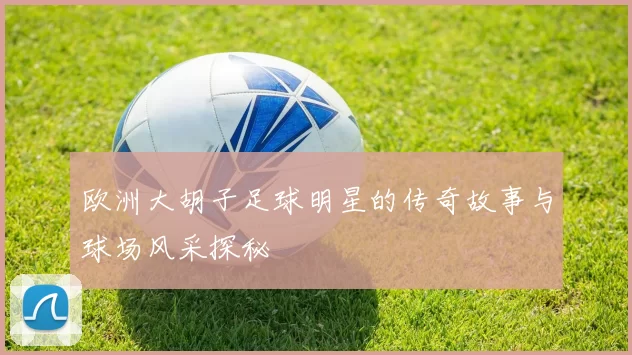 欧洲大胡子足球明星的传奇故事与球场风采探秘